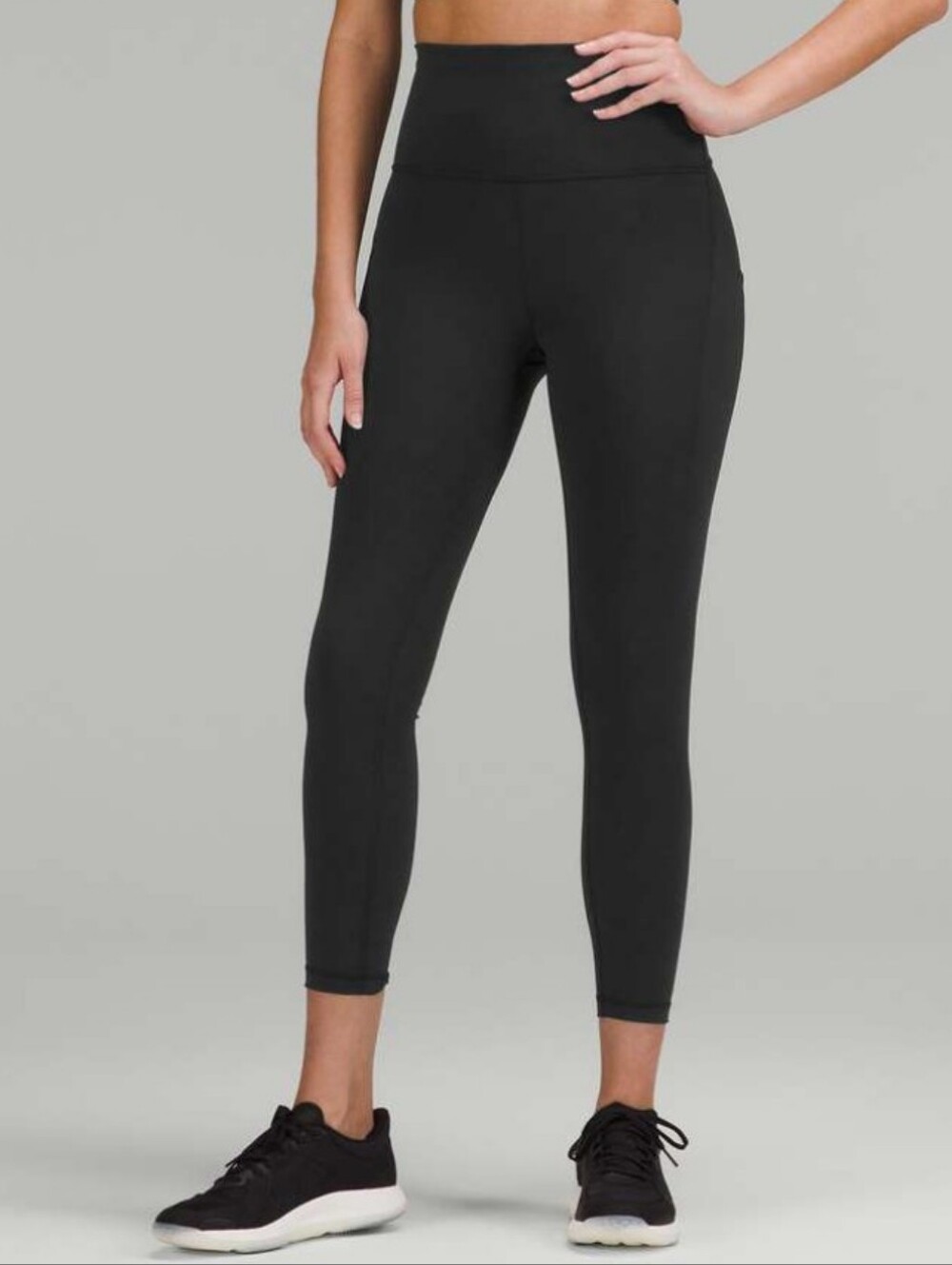 Lululemon Wunder Train High-Rise Tight with Pockets 25" Black Size 4
